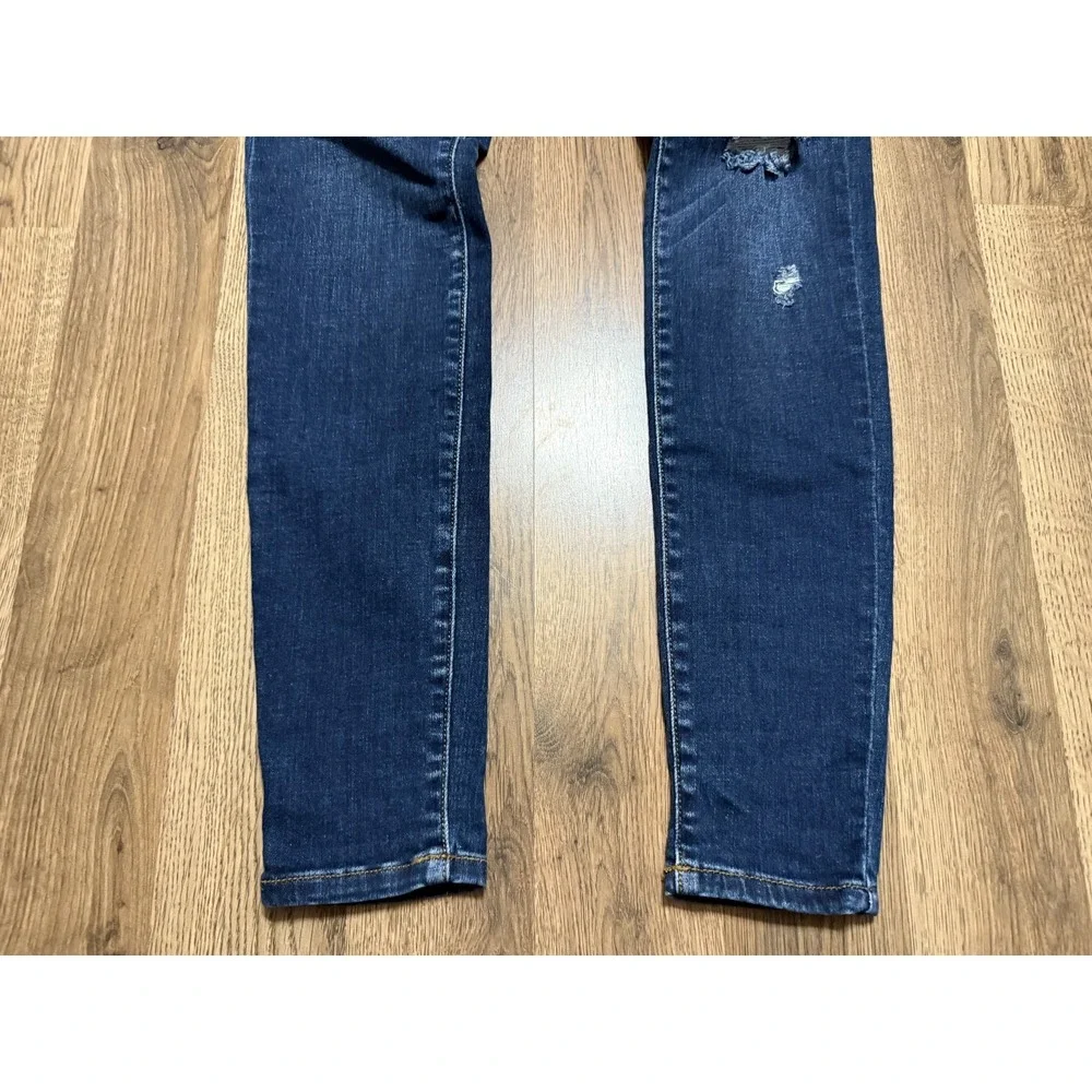 Judy Blue Jeans, Women's Size 5/27, Blue, Denim, Skinny Fit, Distressed, Pockets - Picture 3 of 12